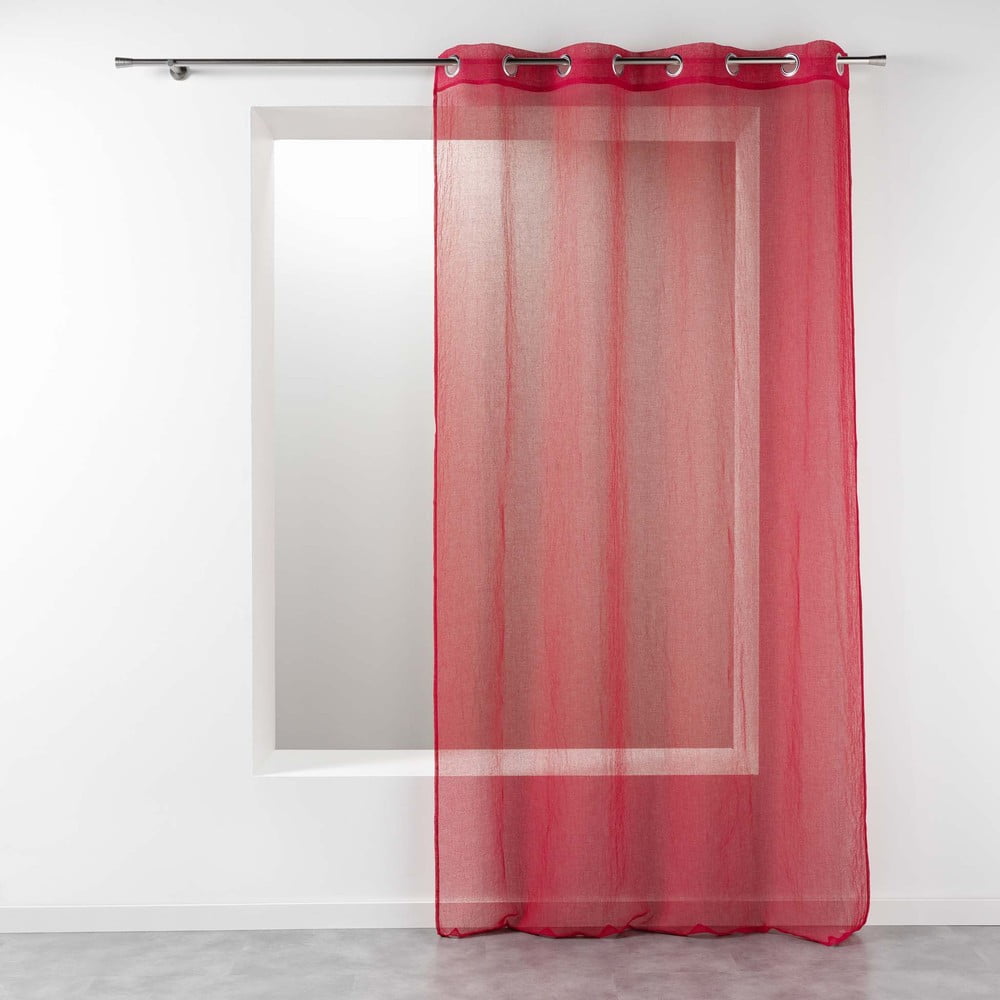 Douceur d 'Intérieur Telma panel eyes polyester, white, 280x140x0 cm